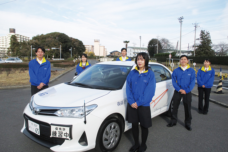 我孫子自動車教習所の様子